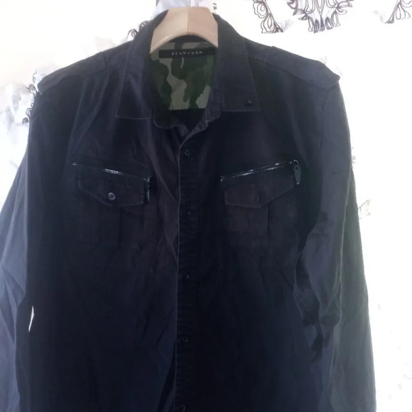 Sean John tailor fit shirt size xl. ( box E ) - Picture 2 of 4